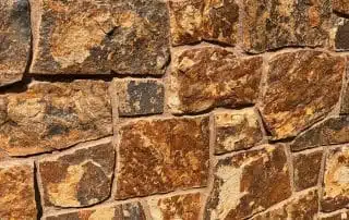 Closeup of stone inlay