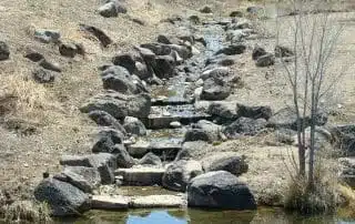 Creek Bed masonry
